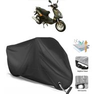 Coverplus Asya AS 125 T-15 Siyah Motosiklet Branda