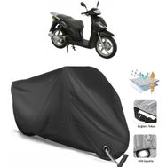 Coverplus Asya AS 150 T 6A Siyah Motosiklet Branda