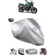 Coverplus Bajaj Dominar 400 Gri Arka Çanta Uyumlu Su Geçirmez Motosiklet Brandası