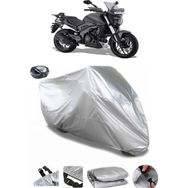 Coverplus Bajaj Dominar 400 UG Gri Arka Çanta Uyumlu Su Geçirmez Motosiklet Brandası