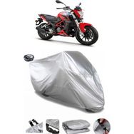 Coverplus Benelli BN 251 Gri Arka Çanta Uyumlu Su Geçirmez Motosiklet Brandası