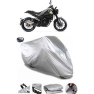 Coverplus Benelli Leoncino 250 Gri Arka Çanta Uyumlu Su Geçirmez Motosiklet Brandası