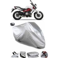 Coverplus Benelli TNT 250 Gri Arka Çanta Uyumlu Su Geçirmez Motosiklet Brandası