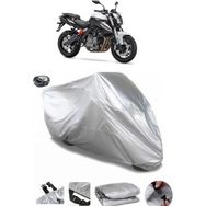 Coverplus Benelli TNT 600 Gri Arka Çanta Uyumlu Su Geçirmez Motosiklet Brandası