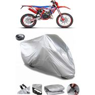 Coverplus Beta RR 50 Enduro Racing Gri Arka Çanta Uyumlu Su Geçirmez Motosiklet Brandası
