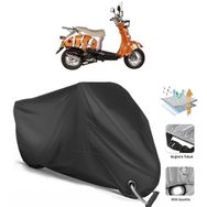 Coverplus Bianchi Happy 50 Siyah Motosiklet Branda