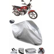 Coverplus Bisan Toprak WRC 125 Gri Arka Çanta Uyumlu Su Geçirmez Motosiklet Brandası