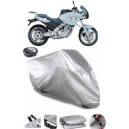 Coverplus Bmw F 650 CS Gri Arka Çanta Uyumlu Su Geçirmez Motosiklet Brandası