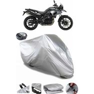 Coverplus Bmw F 700 GS Gri Arka Çanta Uyumlu Su Geçirmez Motosiklet Brandası