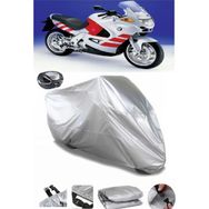 Coverplus Bmw K 1200 RS Gri Arka Çanta Uyumlu Su Geçirmez Motosiklet Brandası
