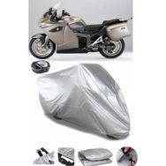 Coverplus Bmw K 1300 GT Gri Arka Çanta Uyumlu Su Geçirmez Motosiklet Brandası
