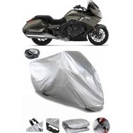 Coverplus Bmw K 1600 Bagger Gri Arka Çanta Uyumlu Su Geçirmez Motosiklet Brandası