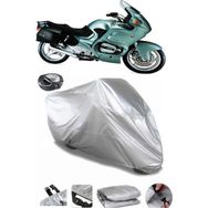 Coverplus Bmw R 1100 RT Gri Arka Çanta Uyumlu Su Geçirmez Motosiklet Brandası
