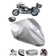 Coverplus Bmw R 1200 CL Gri Arka Çanta Uyumlu Su Geçirmez Motosiklet Brandası