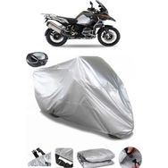 Coverplus Bmw R 1200 GS Adventure Gri Arka Çanta Uyumlu Su Geçirmez Motosiklet Brandası