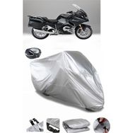 Coverplus Bmw R 1200 RT Gri Arka Çanta Uyumlu Motosiklet Brandası