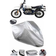 Coverplus Bmw R 80 Gri Arka Çanta Uyumlu Motosiklet Brandası