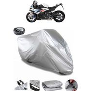 Coverplus Bmw S 1000 R Gri Arka Çanta Uyumlu Su Geçirmez Motosiklet Brandası
