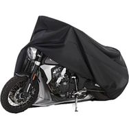 Coverplus Bumoto/Jinling Safir 100CC Arka Çanta Uyumsuz Siyah Motosiklet Brandası