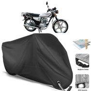 Coverplus Çelik Motor Classic 125 Siyah Motosiklet Branda