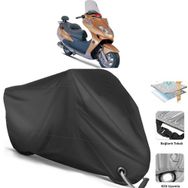 Coverplus Çelik Motor Tiger 150 Siyah Motosiklet Branda