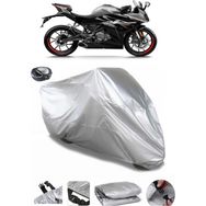 Coverplus CF Moto 250SR Gri Arka Çanta Uyumlu Motosiklet Brandası
