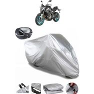 Coverplus CF Moto 650MT Gri Arka Çanta Uyumlu Motosiklet Brandası