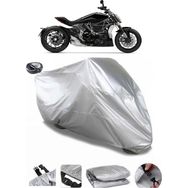 Coverplus Ducati Diavel V4 Gri Arka Çanta Uyumlu Su Geçirmez Motosiklet Brandası