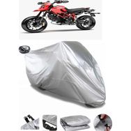 Coverplus Ducati Diavel Xdiavel S Gri Arka Çanta Uyumlu Su Geçirmez Motosiklet Brandası