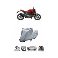 Coverplus Ducati Monster 1200 S Gri Su Geçirmez Motosiklet Brandası