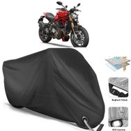 Coverplus Ducati Monster 1200 Siyah Motosiklet Branda