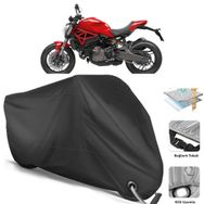 Coverplus Ducati Monster 821 Siyah Motosiklet Branda