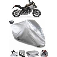 Coverplus Ducati Multistrada 1200 Enduro Pro Gri Arka Çanta Uyumlu Su Geçirmez Motosiklet Brandası