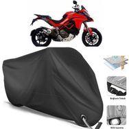 Coverplus Ducati Multistrada 1200 Siyah Motosiklet Branda