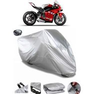 Coverplus Ducati Panigale V4 S Gri Arka Çanta Uyumlu Su Geçirmez Motosiklet Brandası