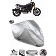 Coverplus Ducati Scrambler 1100 Special Gri Arka Çanta Uyumlu Su Geçirmez Motosiklet Brandası