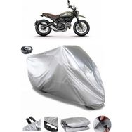 Coverplus Ducati Scrambler Urban Enduro Gri Arka Çanta Uyumlu Su Geçirmez Motosiklet Brandası