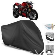 Coverplus Ducati Streetfighter 1098 S Siyah Motosiklet Branda