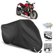 Coverplus Ducati Streetfighter 848 Siyah Motosiklet Branda