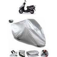 Coverplus Falcon Dolphin 100 Gri Arka Çanta Uyumlu Su Geçirmez Motosiklet Brandası