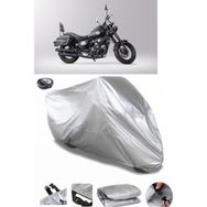 Coverplus Falcon Freedom 250 Gri Arka Çanta Uyumlu Su Geçirmez Motosiklet Brandası