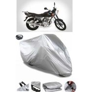 Coverplus Falcon Lion 150 Gri Arka Çanta Uyumlu Su Geçirmez Motosiklet Brandası