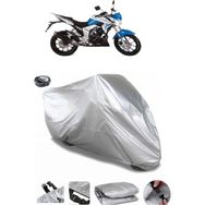 Coverplus Falcon Sharp 200 Gri Arka Çanta Uyumlu Su Geçirmez Motosiklet Brandası