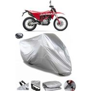Coverplus GAS GAS ES 700 Gri Arka Çanta Uyumlu Su Geçirmez Motosiklet Brandası
