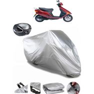 Coverplus Honda Bali Gri Arka Çanta Uyumlu Su Geçirmez Motosiklet Brandası