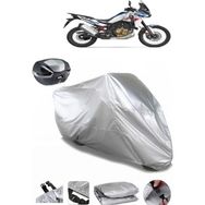 Coverplus Honda CRF1000L Africa Twin Gri Arka Çanta Uyumlu Su Geçirmez Motosiklet Brandası