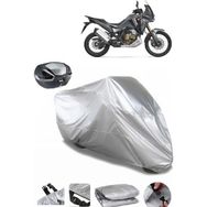 Coverplus Honda CRF1100L Africa Twin Adventure Sports ES Gri Arka Çanta Uyumlu Su Geçirmez Motosiklet Brandası