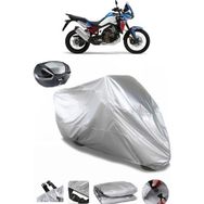 Coverplus Honda CRF1100L Africa Twin DCT Gri Arka Çanta Uyumlu Su Geçirmez Motosiklet Brandası