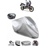 Coverplus Honda CRF1100L Africa Twin Gri Arka Çanta Uyumlu Su Geçirmez Motosiklet Brandası