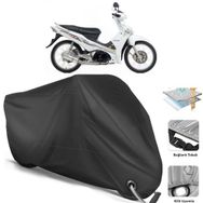 Coverplus Honda Innova 125 Siyah Motosiklet Branda